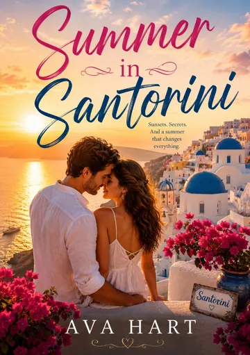 Romance example book cover