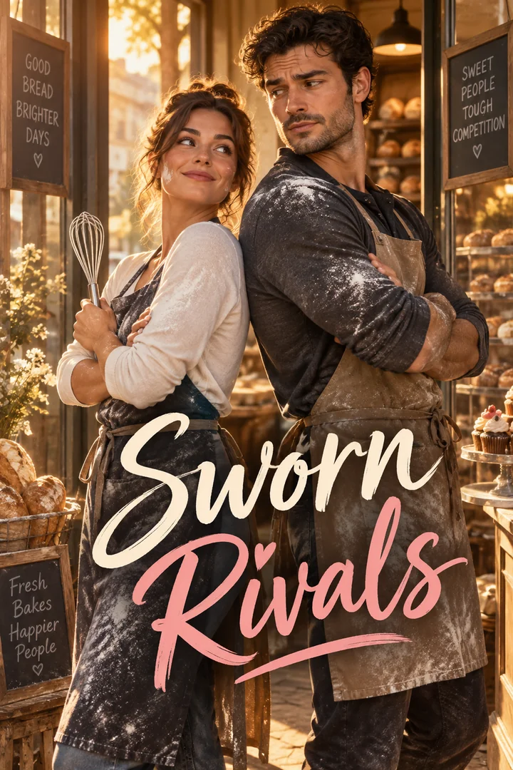 Enemies-to-lovers romance example book cover